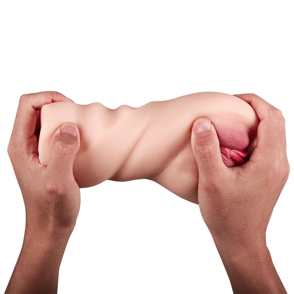 Masturbador 2 Ano Vagina Silicona Skyn Anal Vaginal - Imagen 3