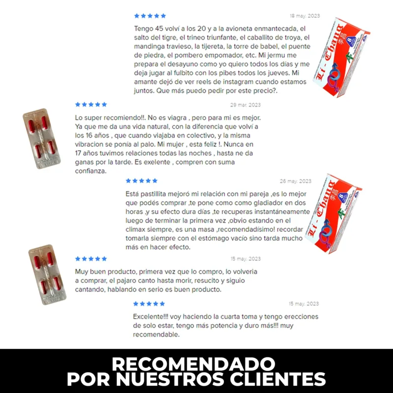 Li Chang 4 capsulas (1x4) - Vigor Masculino - Imagen 3