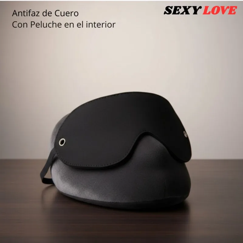 Antifaz Ciego de Cuero - Mascara Sado