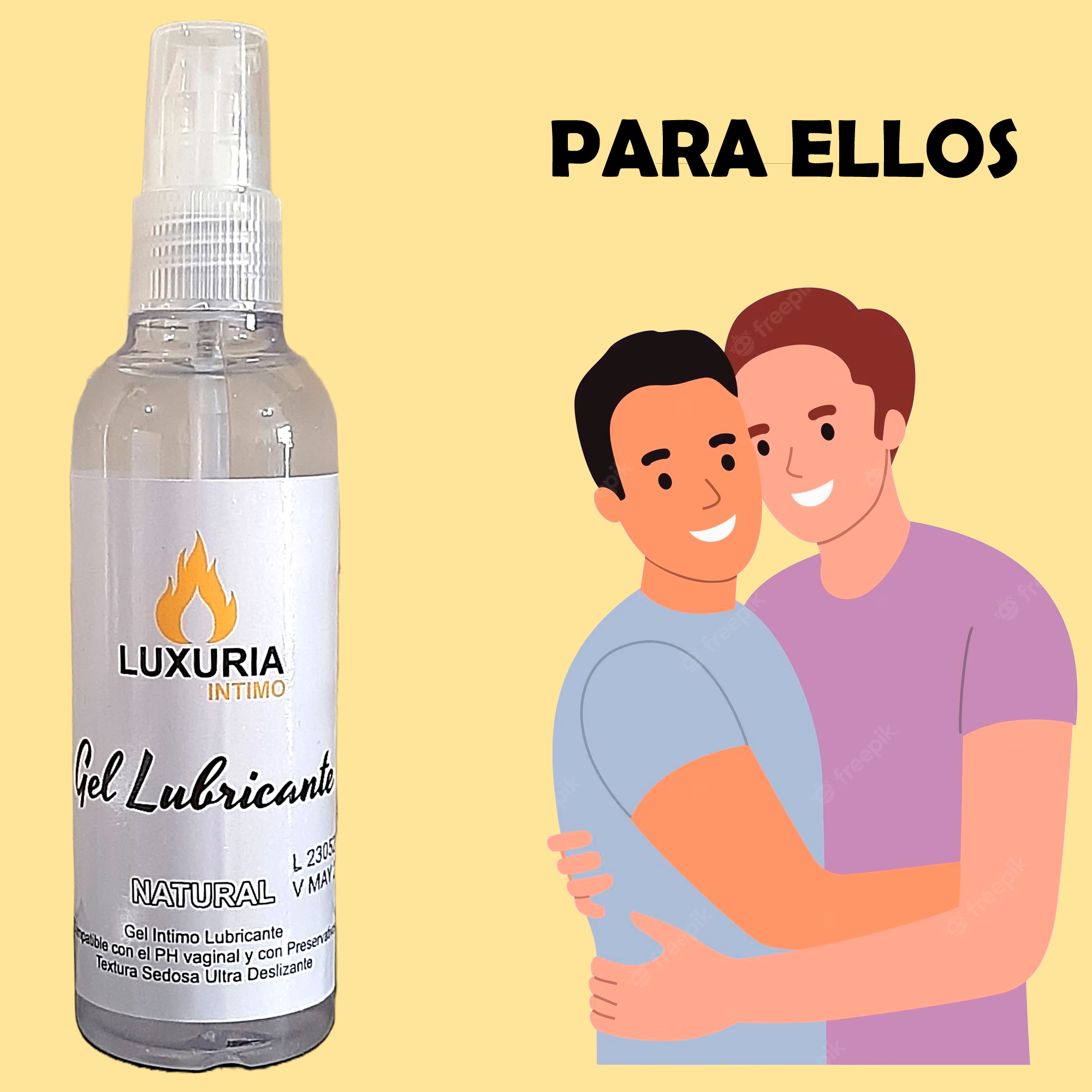 Gel Lubricante Intimo Luxuria