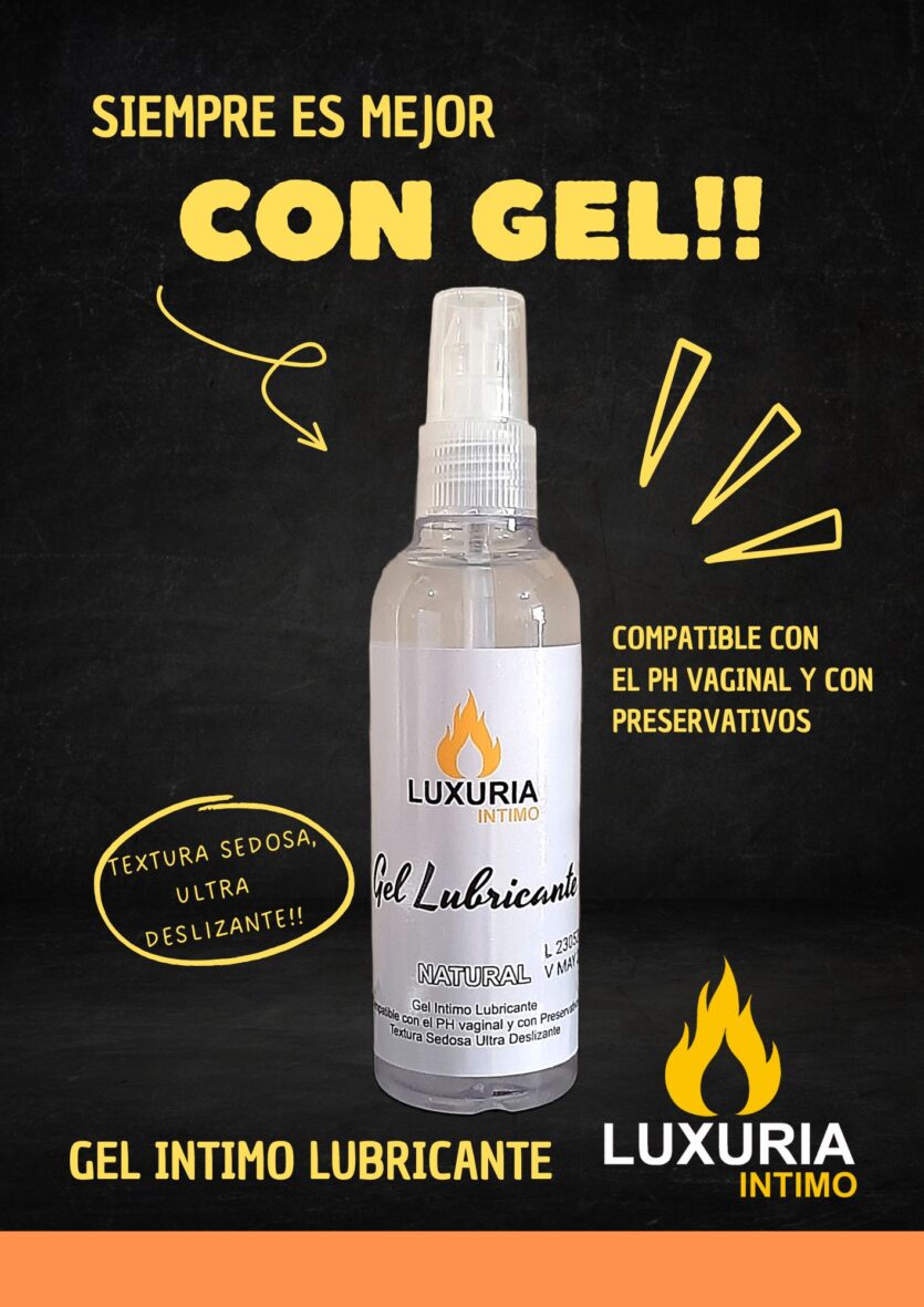 Gel Lubricante Intimo Luxuria