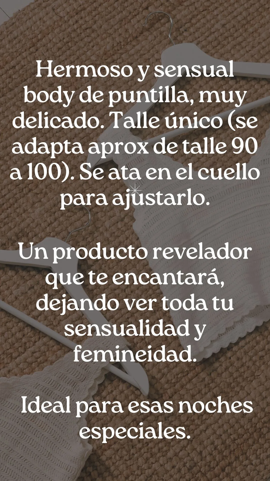 Body Puntilla Escotado (art 805) Talle 85 al 110 - Imagen 3