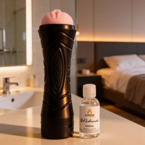 Tubo Vagina con Vibracion Tamaño Real: imagen 1