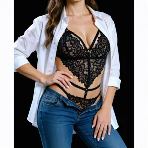 Body Vallery Encaje (Art 812) Talle 90 al 110: imagen 1